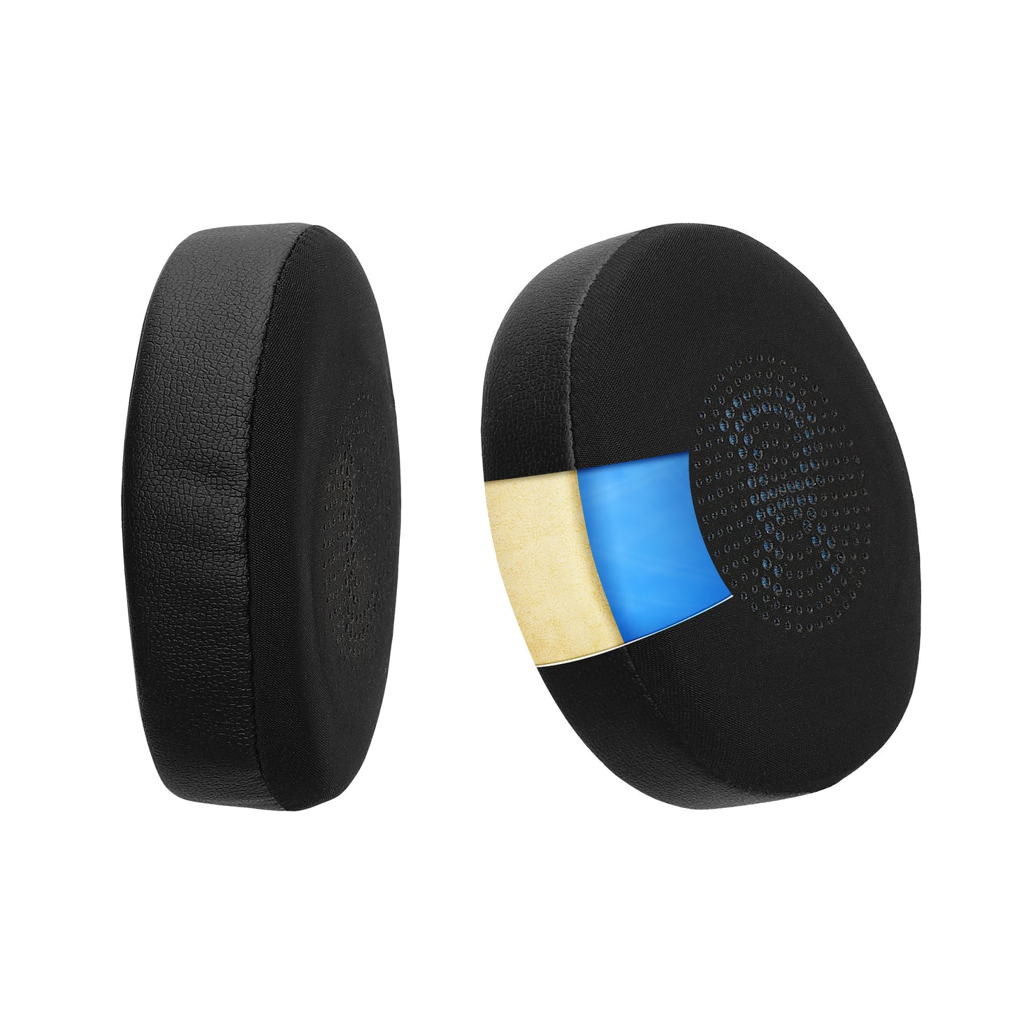 kwmobile Ohr Polster für Jabra Evolve2 65 / 65MS / Evolve2 40 / 40UC / Elite 45h Ohrpolster - Ersatz Ohrpolster - Kopfhörer Ersatzteile - Kopfhörer Ersatzpolster mit Cooling Effekt