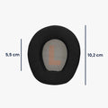 kwmobile Ohr Polster für JBL Quantum 300 / Quantum 200 Ohrpolster Ersatz Kopfhörer Ersatzteile mit Cooling Effekt