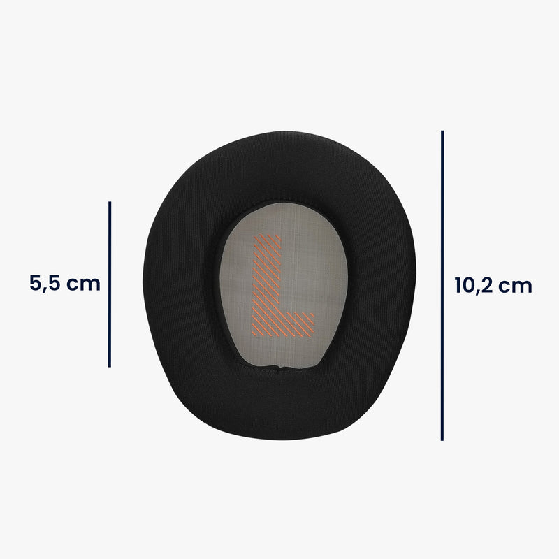 kwmobile Ohr Polster für JBL Quantum 300 / Quantum 200 Ohrpolster Ersatz Kopfhörer Ersatzteile mit Cooling Effekt