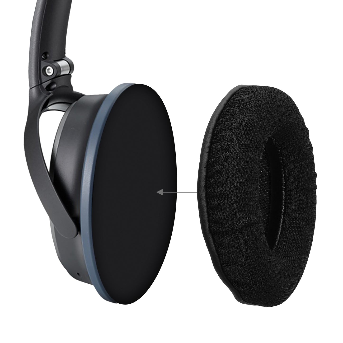 kwmobile Ohr Polster für TurtleBeach Recon 70 / Recon 50 / Recon 60P / Stealth 500 / 600 / 700 Ohrpolster Ersatzteile Kopfhörer Ersatzpolster Over Ear Headphones