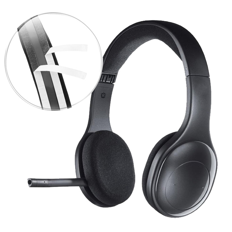 kwmobile Bügelpolster kompatibel mit Logitech H800 Over Ear Kopfhörer Ersatz Kopfbügel Polster