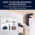 kwmobile Kopfhörer Halter kompatibel mit Headset / Overear headphone Headset Halterung - Kopfhörer Halterung - Kopfhörerhalter Headset Halter Schreibtisch