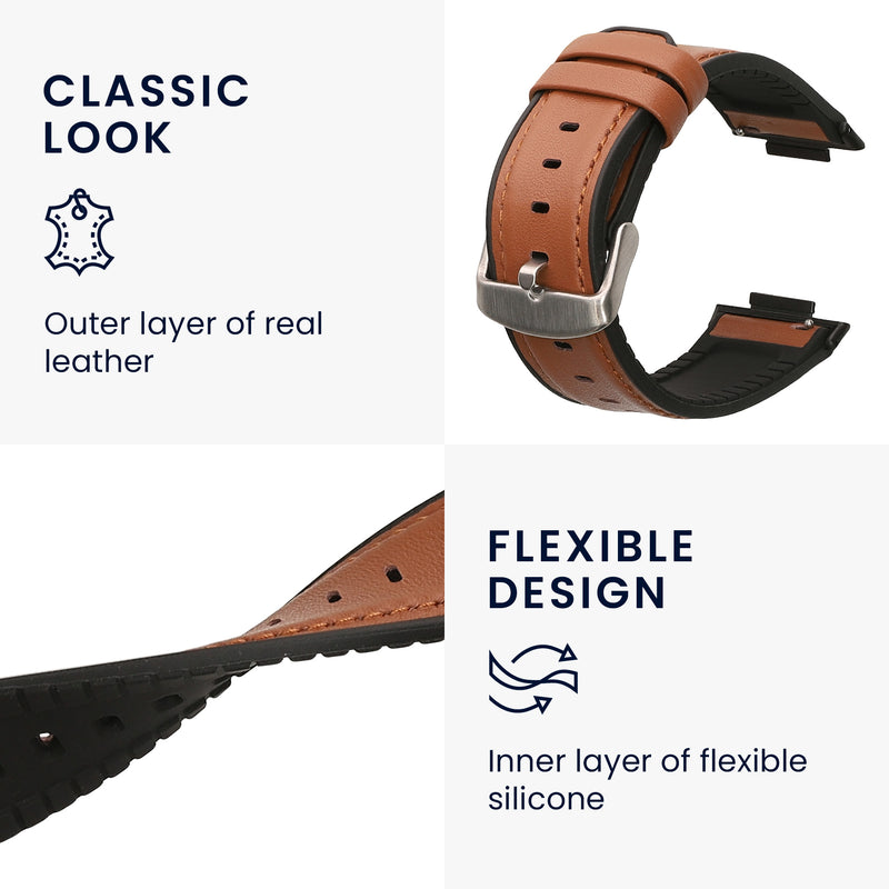 kwmobile Uhrenarmband für Huawei Watch Fit 2 Armband Ersatzarmband für Fitnesstracker mit Uhrenverschluss Wechselarmband Smartwatch