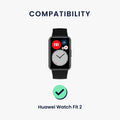 kwmobile Uhrenarmband für Huawei Watch Fit 2 Armband Ersatzarmband für Fitnesstracker mit Uhrenverschluss Wechselarmband Smartwatch