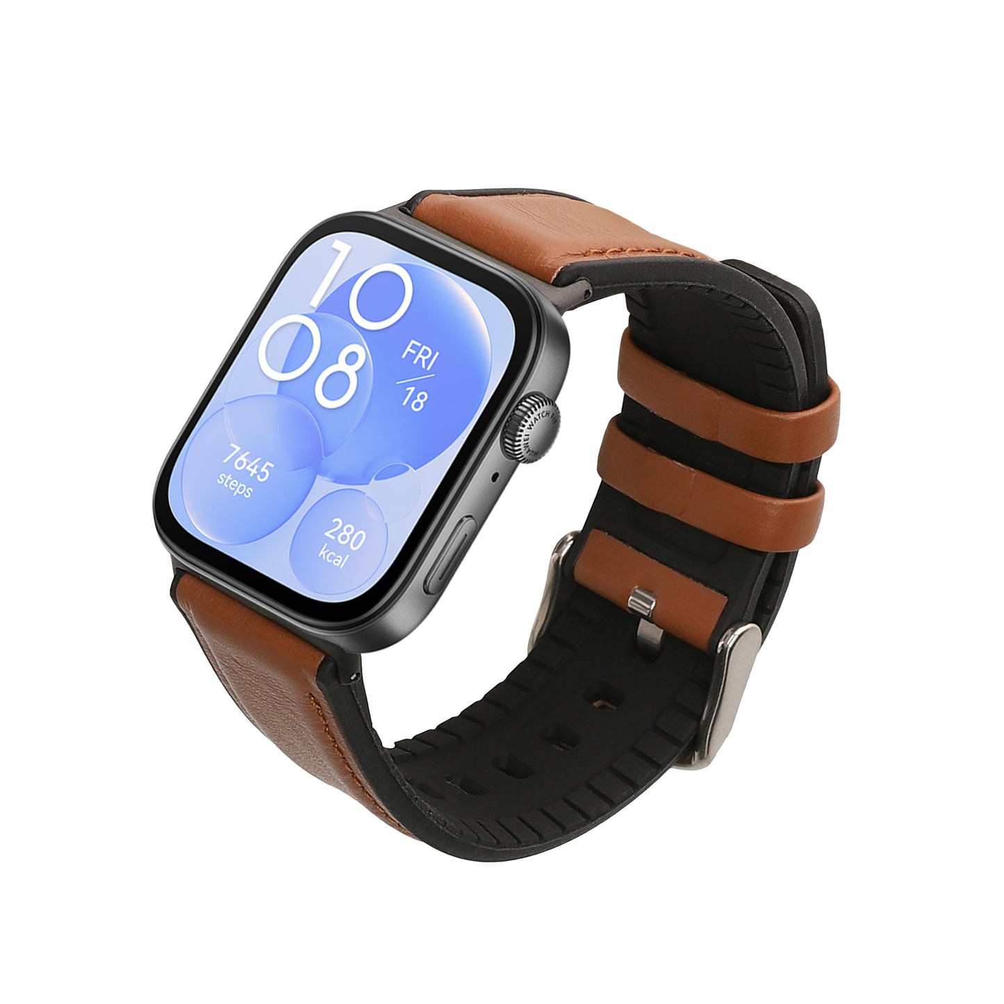 kwmobile Uhrenarmband für Huawei Watch Fit 3 / Fit 4 Armband Ersatzarmband für Fitnesstracker mit Uhrenverschluss Wechselarmband Smartwatch