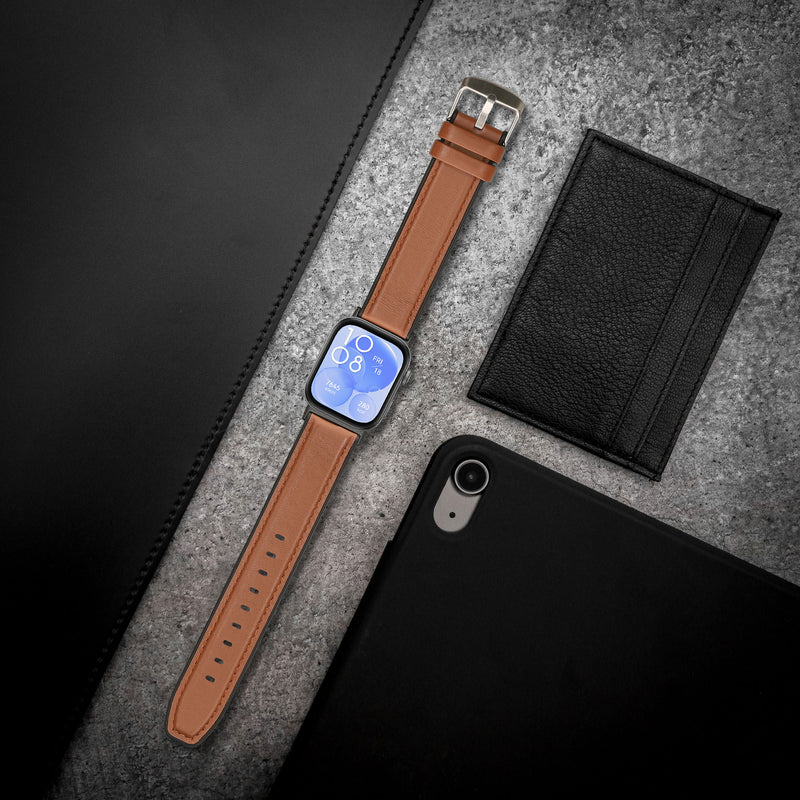kwmobile Uhrenarmband für Huawei Watch Fit 3 / Fit 4 Armband Ersatzarmband für Fitnesstracker mit Uhrenverschluss Wechselarmband Smartwatch