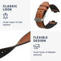 kwmobile Uhrenarmband für Huawei Watch Fit 3 / Fit 4 Armband Ersatzarmband für Fitnesstracker mit Uhrenverschluss Wechselarmband Smartwatch