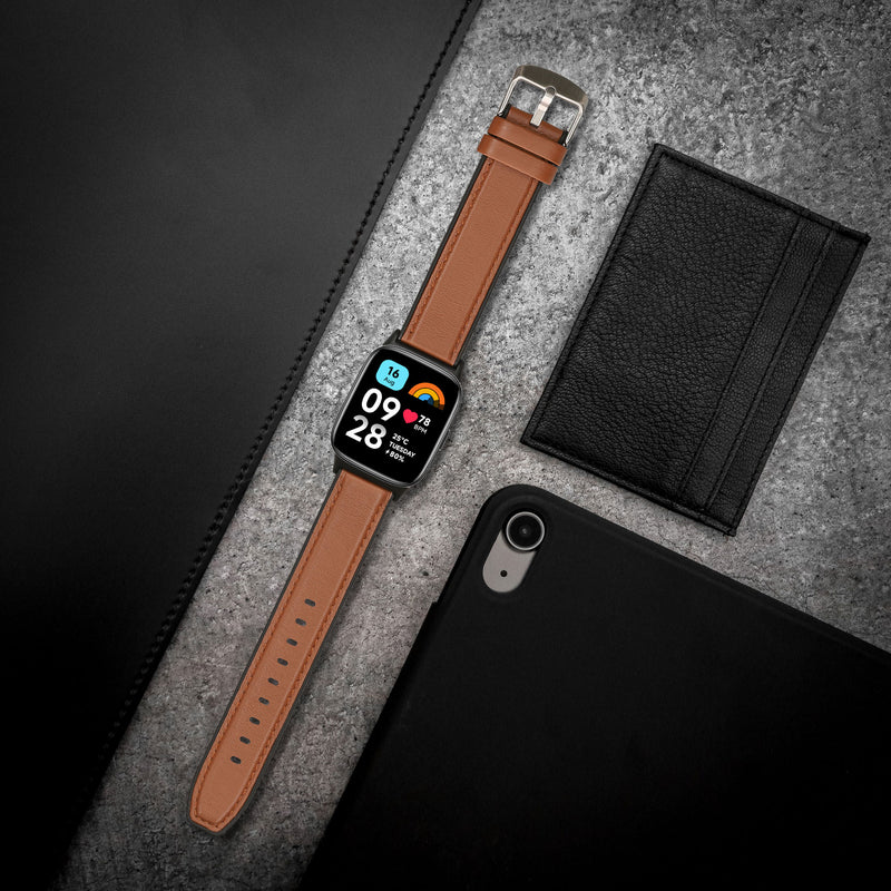 kwmobile Uhrenarmband für Xiaomi Redmi Watch 3 Active / Redmi Watch 3 Lite Armband - Ersatzarmband für Fitnesstracker mit Uhrenverschluss - Wechselarmband Smartwatch