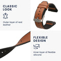 kwmobile Uhrenarmband für Xiaomi Redmi Watch 3 Active / Redmi Watch 3 Lite Armband - Ersatzarmband für Fitnesstracker mit Uhrenverschluss - Wechselarmband Smartwatch