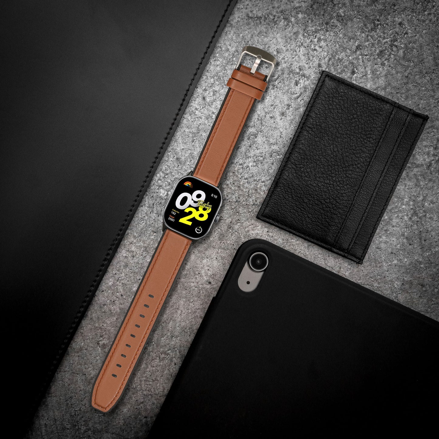kwmobile Uhrenarmband für Xiaomi Redmi Watch 5 & 4 / Smart Band 8 Pro / Smart Band 9 Pro Armband - Ersatzarmband für Fitnesstracker mit Uhrenverschluss - Wechselarmband Smartwatch