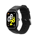kwmobile Leder Uhrenarmband für Xiaomi Redmi Watch 5 & 4 / Smart Band 8 Pro / Smart Band 9 Pro Armband - Ersatzarmband für Fitnesstracker mit Uhrenverschluss - Wechselarmband Smartwatch - Schwarz Schwarz  [dsg02]