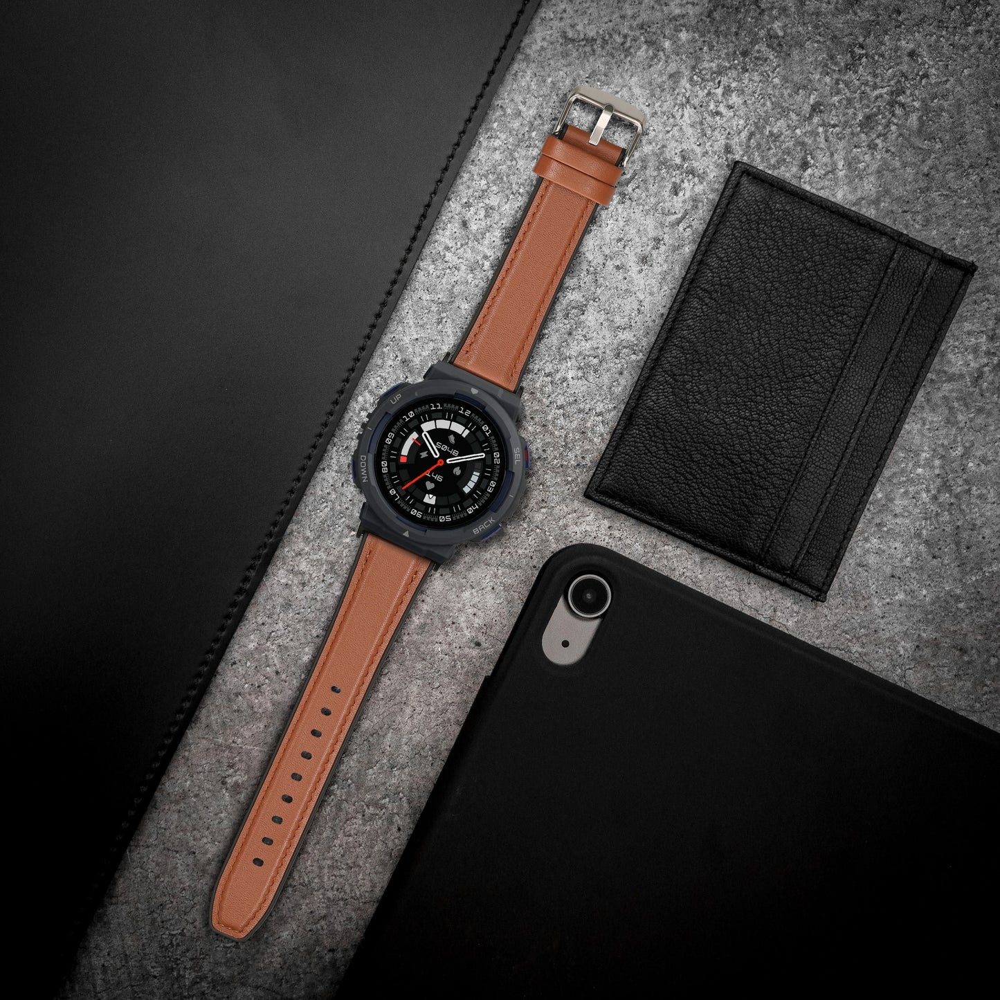 kwmobile Ersatzarmband kompatibel mit Amazfit Active Edge (A2212) / Active Edge (A2213) Armband - Fitnesstracker Sportarmband mit Uhrenverschluss