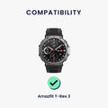kwmobile Uhrenarmband für Amazfit T-Rex 3 - Ersatzarmband für Fitnesstracker mit Uhrenverschluss - Wechselarmband Smartwatch
