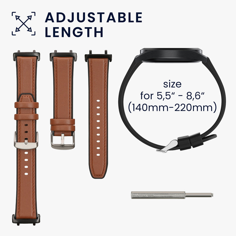kwmobile Uhrenarmband für Amazfit T-Rex 3 - Ersatzarmband für Fitnesstracker mit Uhrenverschluss - Wechselarmband Smartwatch