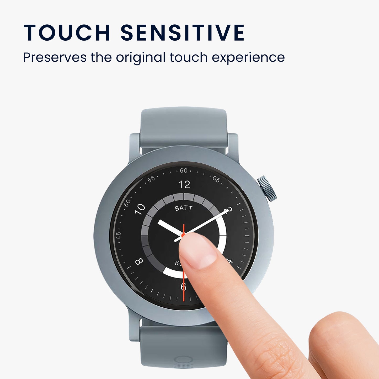 kwmobile Displayschutzfolie kompatibel mit CMF Watch 3 Pro Folie Schutzfolie für Fitness Tracker robuster Displayschutz