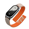kwmobile Ersatzarmband kompatibel mit Xiaomi Mi Band 10 / Mi Band 9 / 8 Armband - Fitnesstracker Band mit Magnetverschluss Orange