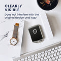 kwmobile Autoschlüssel Hülle kompatibel mit Volvo 4-Tasten Autoschlüssel Keyless Go
