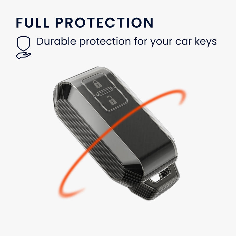 kwmobile Autoschlüssel Hülle kompatibel mit Suzuki 2-Tasten Autoschlüssel Keyless Go