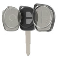 kwmobile Autoschlüssel Hülle kompatibel mit Suzuki 2-Tasten SmartKey Autoschlüssel Keyless Go - Schlüsselhülle Silikon Cover