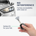 kwmobile Autoschlüssel Hülle kompatibel mit Suzuki 2-Tasten SmartKey Autoschlüssel Keyless Go - Schlüsselhülle Silikon Cover