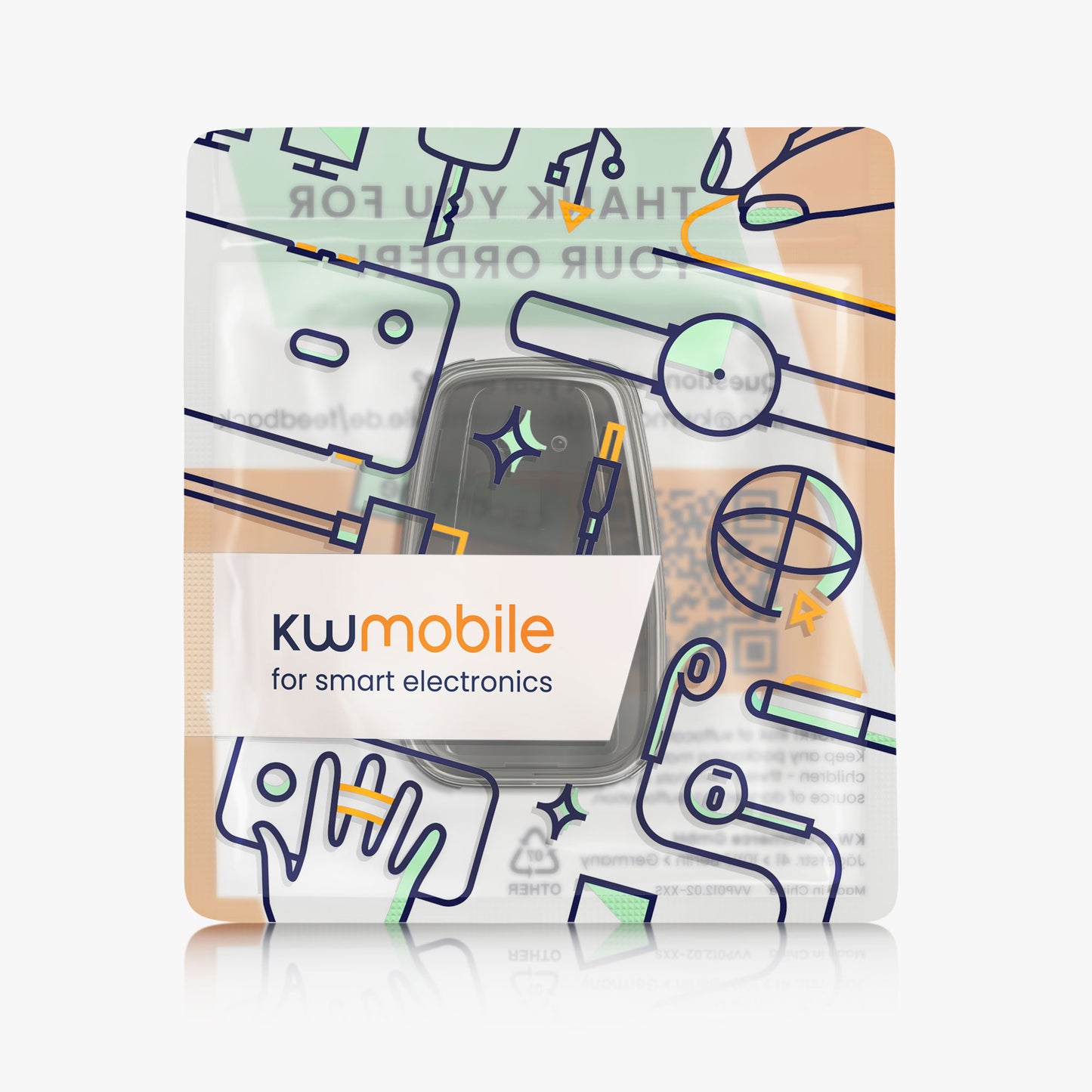 kwmobile Autoschlüssel Hülle kompatibel mit Toyota 2-Tasten Smart Key Autoschlüssel - Schlüsselhülle Silikon Cover
