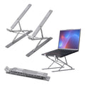 kwmobile Ständer für PC und Tablet - Notebook Halterung verstellbar - Tablethalterung kompakt - portabler Laptop Ständer