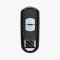 kwmobile Autoschlüssel Hülle kompatibel mit Mazda 2-Tasten Keyless Go Autoschlüssel Hardcover Schutzhülle Schlüsselhülle Cover