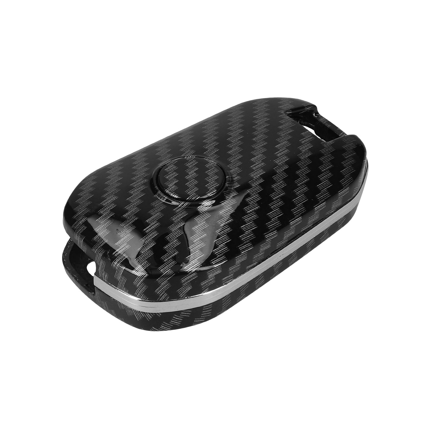 kwmobile Autoschlüssel Hülle kompatibel mit Peugeot Citroen 3-Tasten Klapp Autoschlüssel Hardcover Schutzhülle Schlüsselhülle Cover