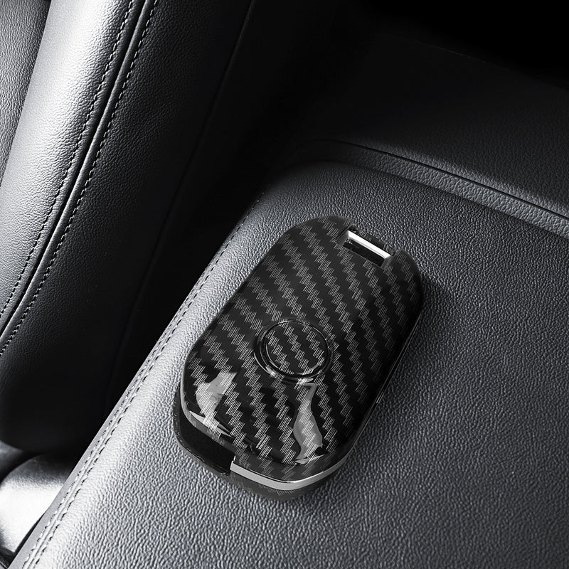 kwmobile Autoschlüssel Hülle kompatibel mit Peugeot Citroen 3-Tasten Klapp Autoschlüssel Hardcover Schutzhülle Schlüsselhülle Cover