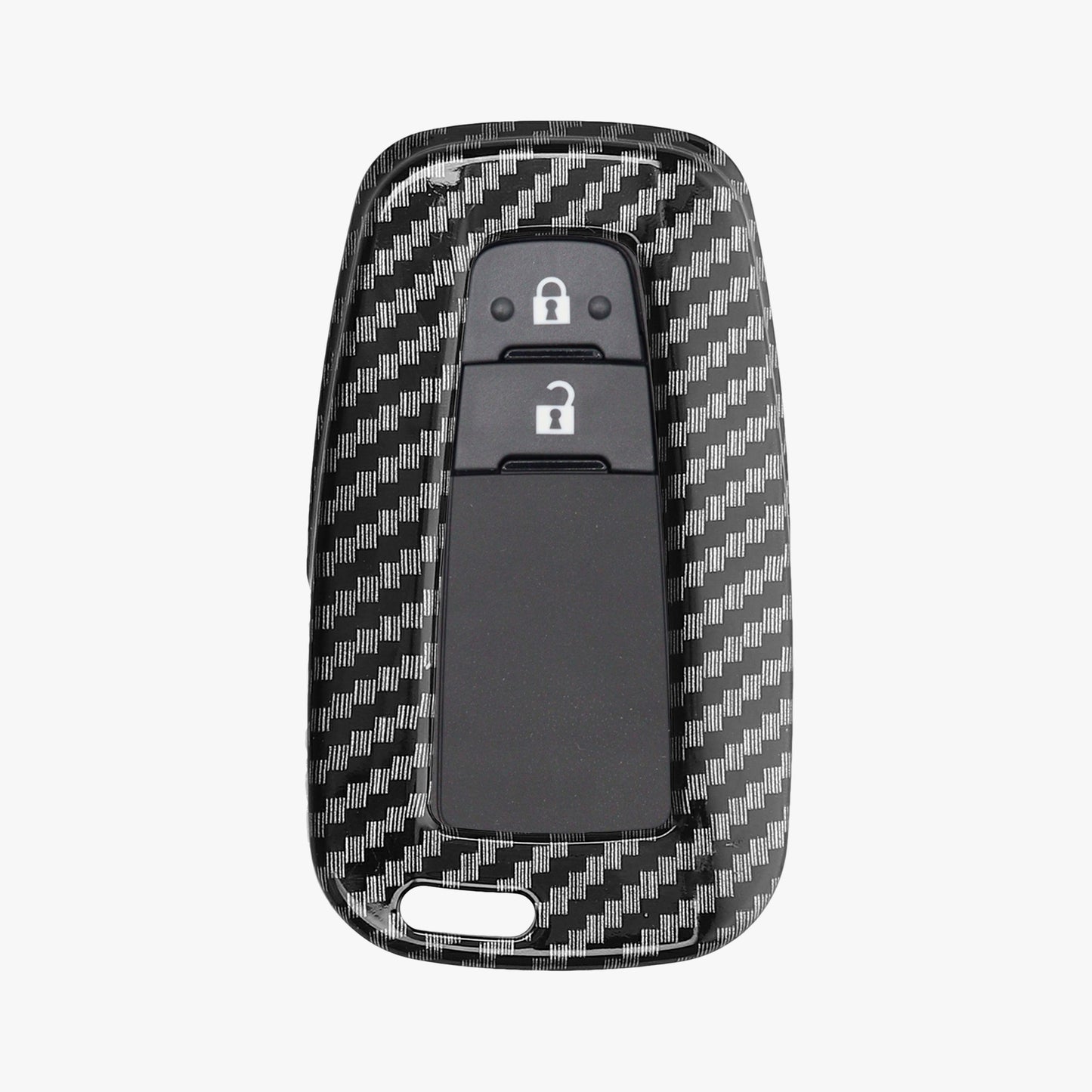kwmobile Autoschlüssel Hülle kompatibel mit Toyota 2-Tasten Smart Key Autoschlüssel Hardcover Schutzhülle Schlüsselhülle Cover