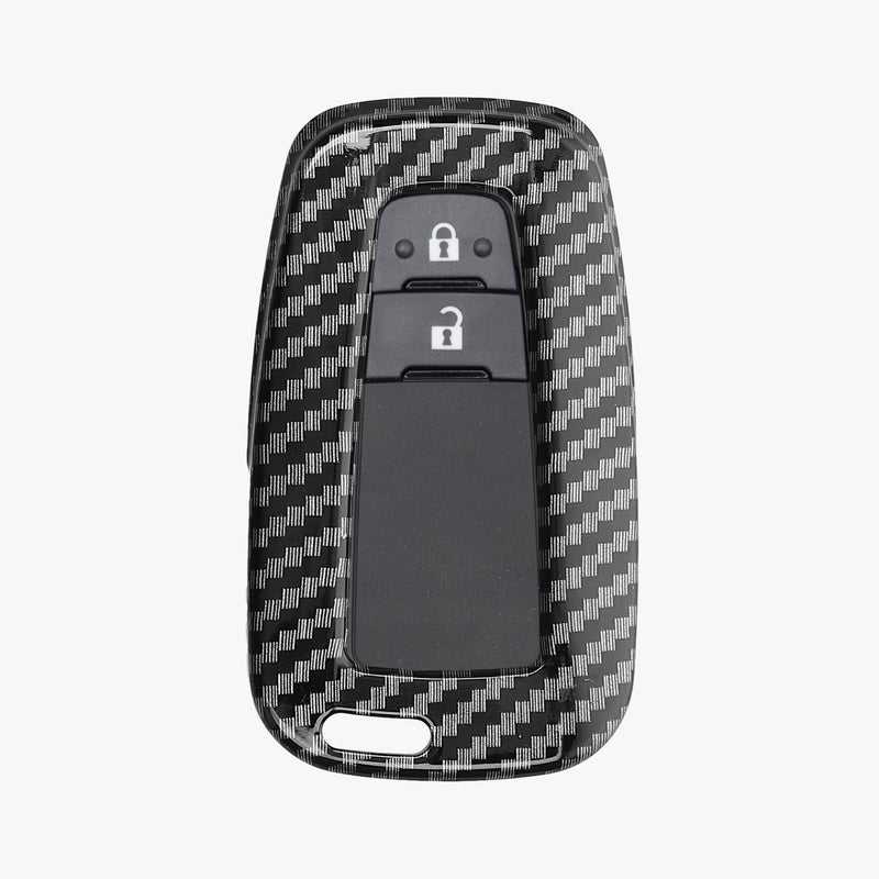 kwmobile Autoschlüssel Hülle kompatibel mit Toyota 2-Tasten Smart Key Autoschlüssel Hardcover Schutzhülle Schlüsselhülle Cover