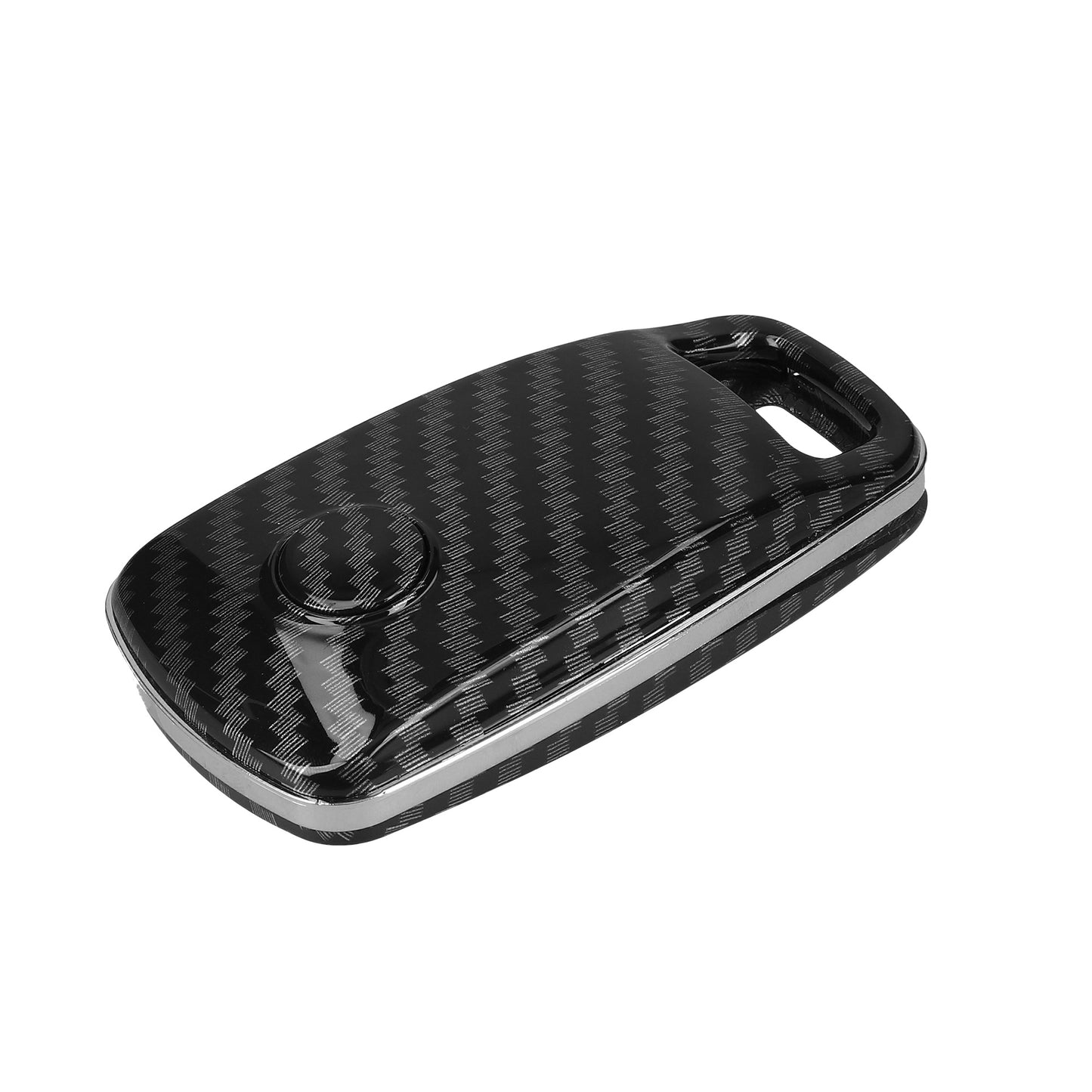 kwmobile Autoschlüssel Hülle kompatibel mit Audi 3-Tasten Smartkey (nur Keyless Go) Hardcover Schutzhülle Cover