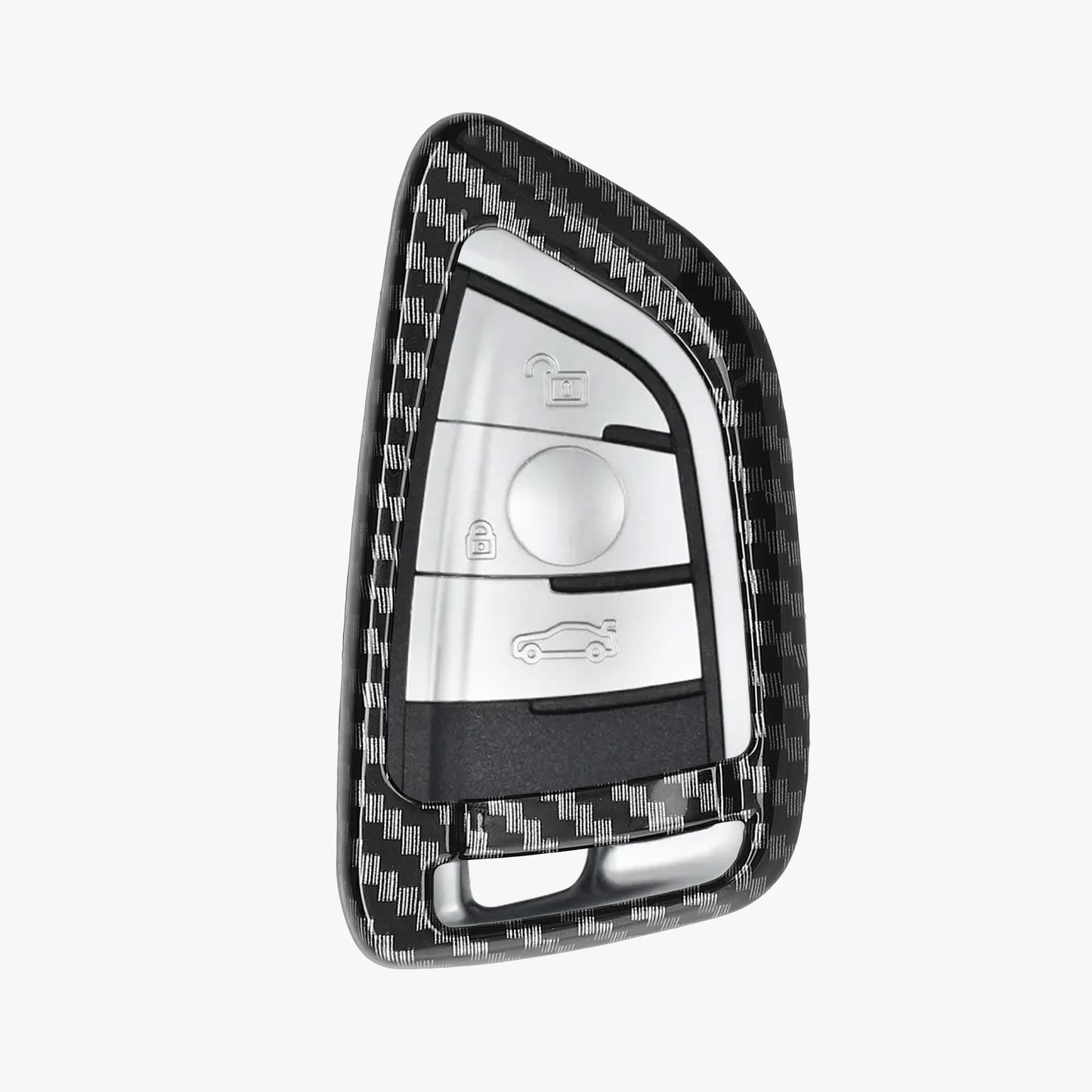 kwmobile Autoschlüssel Hülle kompatibel mit BMW 3-Tasten Smart Key Autoschlüssel Hardcover Schutzhülle Schlüsselhülle Cover