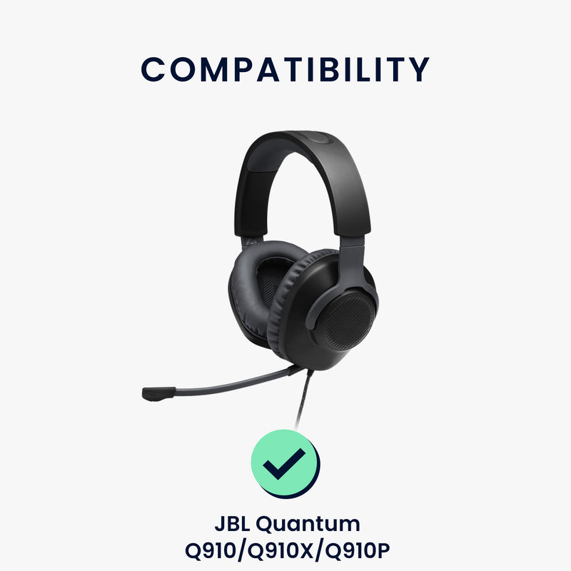 kwmobile Ohr Polster für JBL Quantum Q910 / Q910X / Q910P Ohrpolster Ersatz Ohrpolster Kopfhörer Ersatzteile Kopfhörer Ersatzpolster Over Ear Headphones