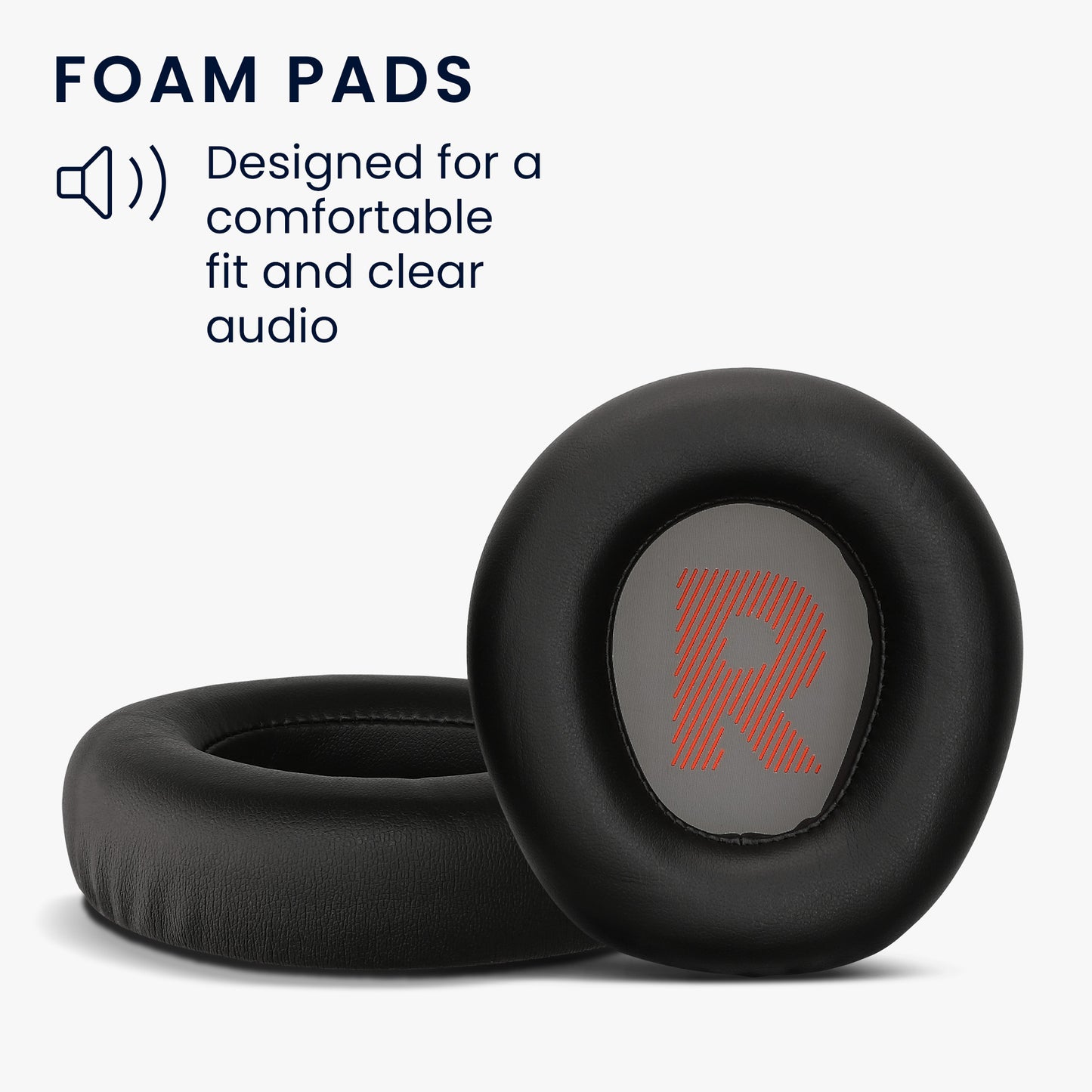 kwmobile Ohr Polster für JBL Quantum Q910 / Q910X / Q910P Ohrpolster Ersatz Ohrpolster Kopfhörer Ersatzteile Kopfhörer Ersatzpolster Over Ear Headphones