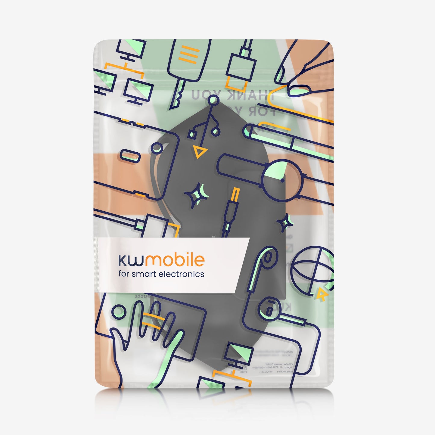 kwmobile Hülle für Nothing Headphone (1) Case - Kopfhörer Tasche Etui