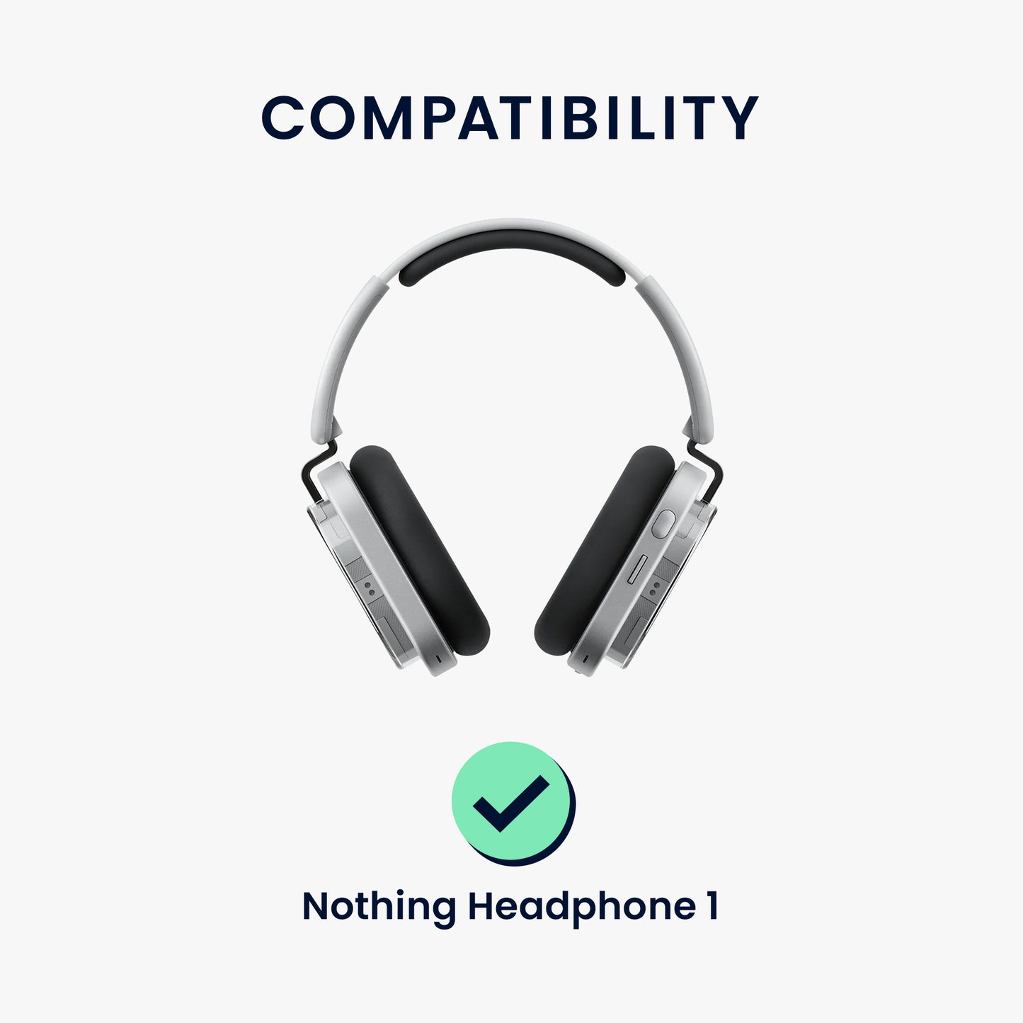kwmobile Hülle für Nothing Headphone (1) Case - Kopfhörer Tasche Etui