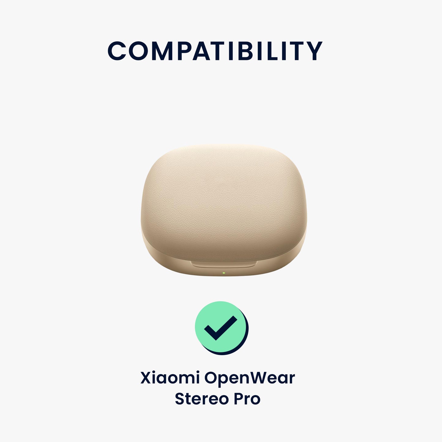 kwmobile Hülle kompatibel mit Xiaomi OpenWear Stereo Pro Kopfhörer Schutzhülle Etui Case Cover Schoner