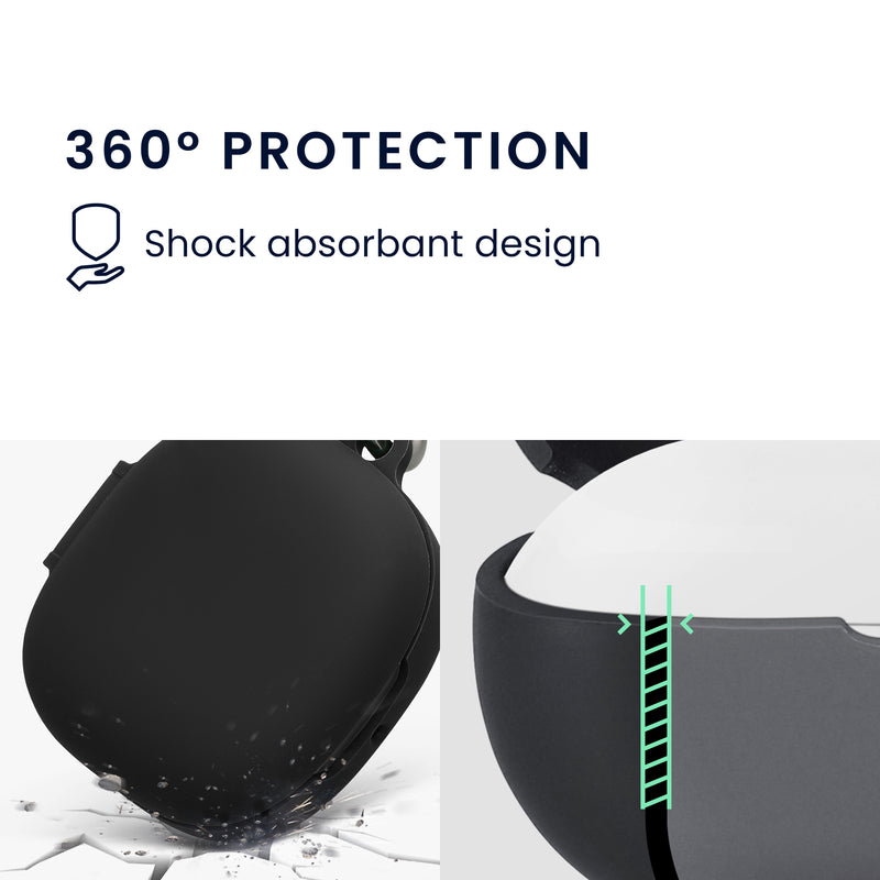kwmobile Hülle kompatibel mit Xiaomi OpenWear Stereo Pro Kopfhörer Schutzhülle Etui Case Cover Schoner