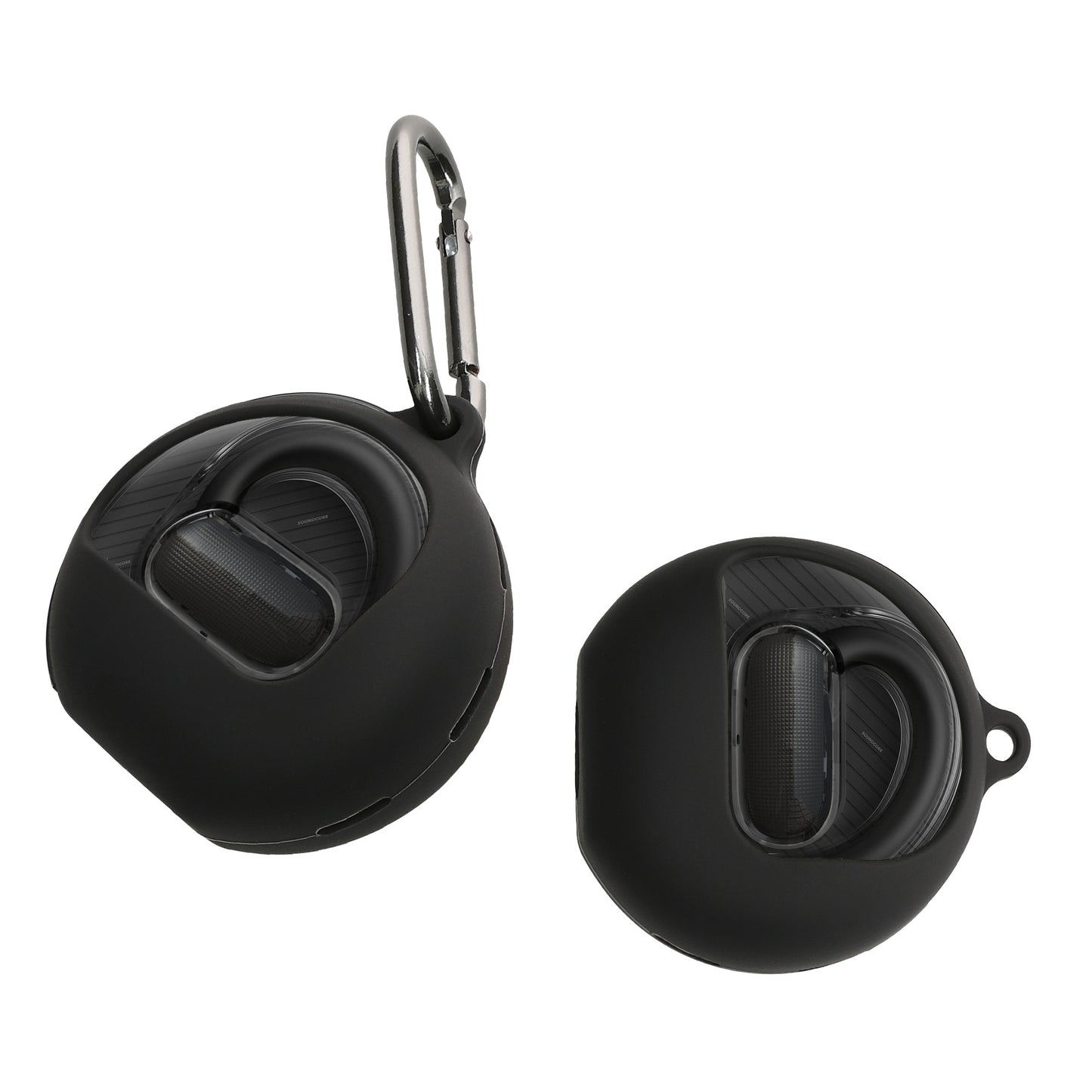 kwmobile Hülle kompatibel mit Anker Soundcore V40i Hülle - Kopfhörer Case - TPU Silikon Cover - Schutzhülle in Schwarz Schwarz  