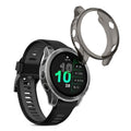 kwmobile 2x Sport Schutzhülle kompatibel mit Garmin Forerunner 970 47mm Hülle Case ohne Tracker