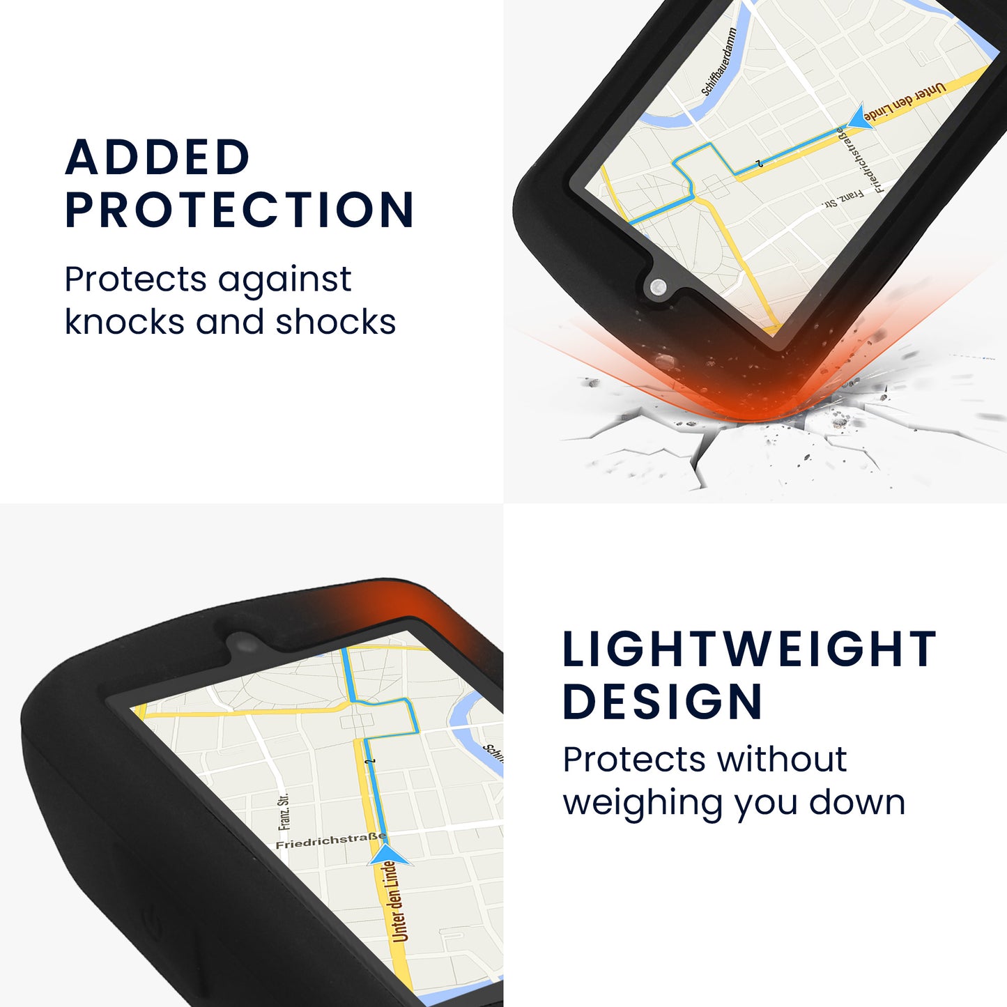kwmobile Hülle kompatibel mit Wahoo ELEMNT Bolt V3 / BOLT 3 Case Schutzhülle