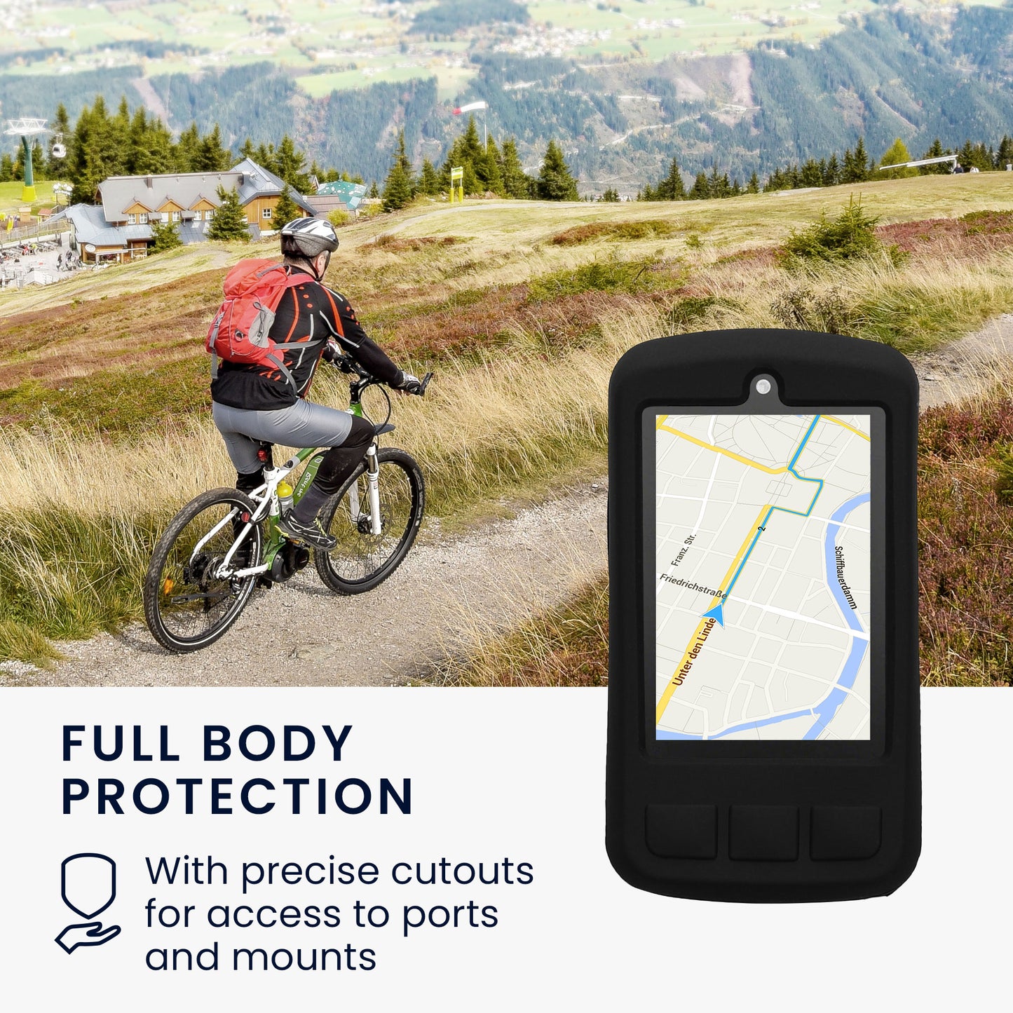 kwmobile Hülle kompatibel mit Wahoo ELEMNT Bolt V3 / BOLT 3 Case Schutzhülle