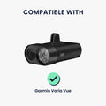 kwmobile Silikonhülle für Fahrradlicht und Dash Cam kompatibel mit Garmin Varia Vue Hülle Fahrrad Frontlicht Cover