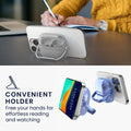 kwmobile transparentes Kopfhörer Case kompatibel mit Samsung Galaxy Buds 3 / Galaxy Buds 3 Pro Hülle Headphones Cover mit Sicherheitsverschluss