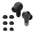kwmobile 6x Polster kompatibel mit JBL Tour Pro 3 - 3 Größen - Silikon Ohrstöpsel In-Ear Kopfhörer Schwarz  