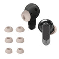 kwmobile 6x Polster kompatibel mit JBL Tour Pro 3 - 3 Größen - Silikon Ohrstöpsel In-Ear Kopfhörer Gold  