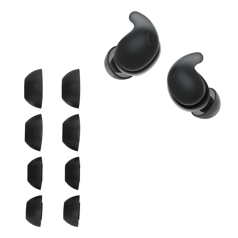 kwmobile Ersatzpolster kompatibel mit Sony LinkBuds Fit WF-LS910N - 4 Größen - Ersatz Ohrstöpsel In-Ear Kopfhörer - Polster
