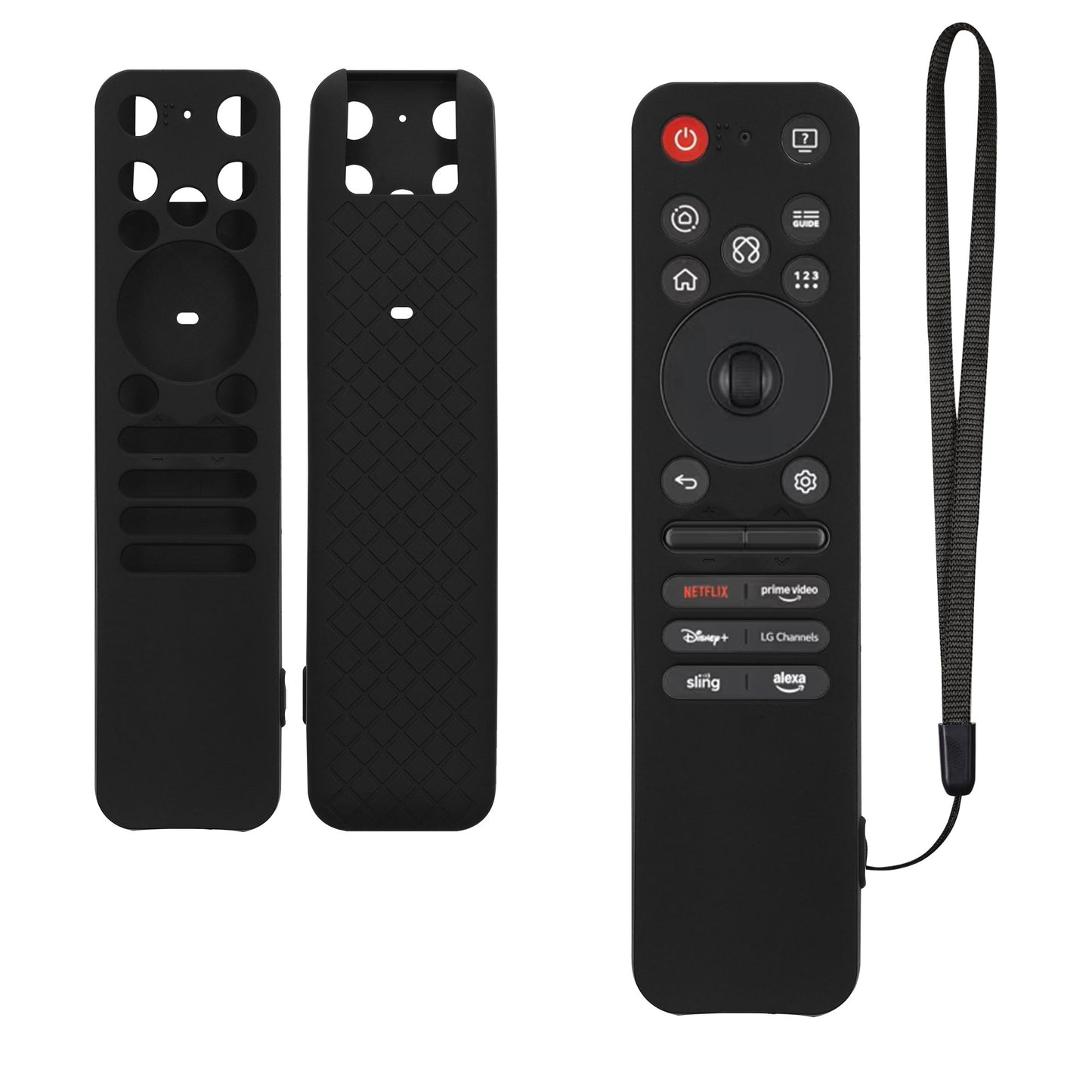 kwmobile Hülle Fernbedienung kompatibel mit LG MR25GA Hülle