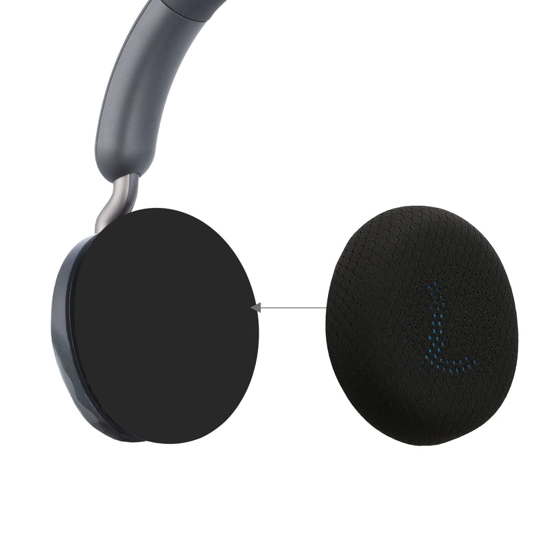 kwmobile Ohr Polster für Jabra Elite 45h / Evolve2 65 / Evolve2 40 - Ersatz Ohrpolster - Kopfhörer Ersatzteile - Kopfhörer Ersatzpolster für Over Ear Headphones